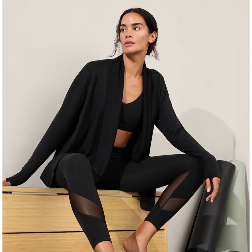 Athleta open cardigan size XS